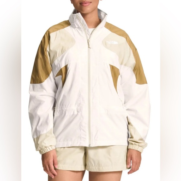 The North Face Jackets & Blazers - The North Face TNF X Jacket Windbreaker Women’s Size XL Gardenia White $160